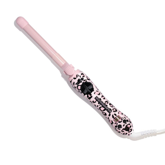 Rotating Curling Iron – Ceramic Barrel for Tight Curls & Short Hair
