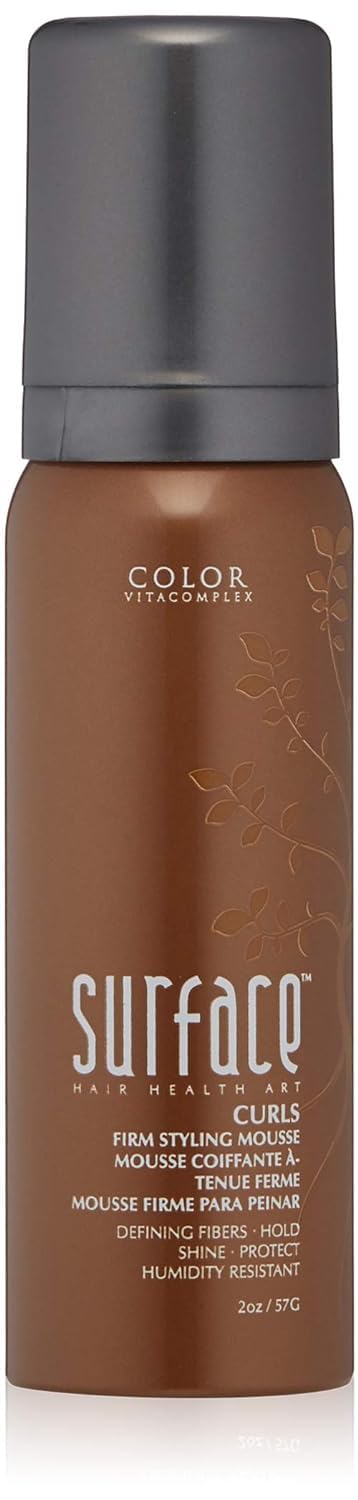 Curls Firm Styling Mousse – Define, Hold & Humidity Protection