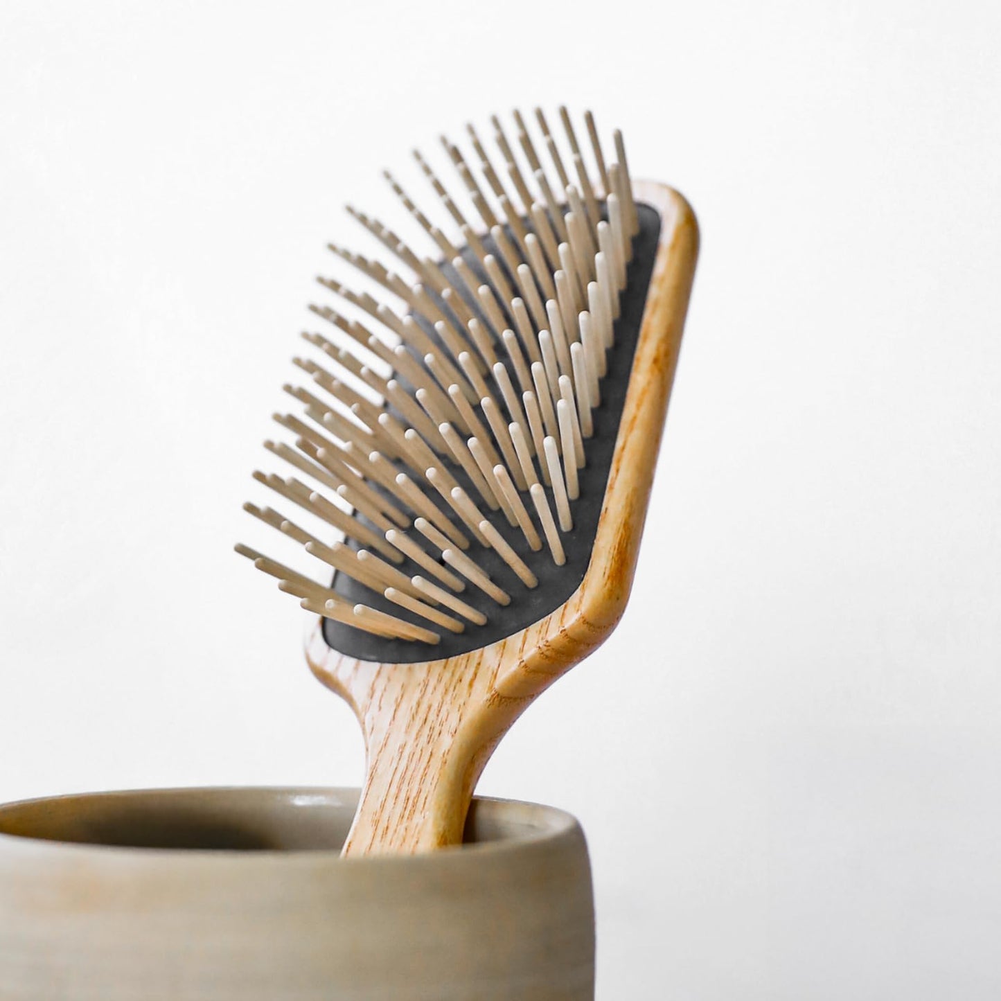 Rectangular Wooden Hair Brush