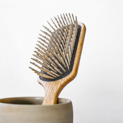 Rectangular Wooden Hair Brush