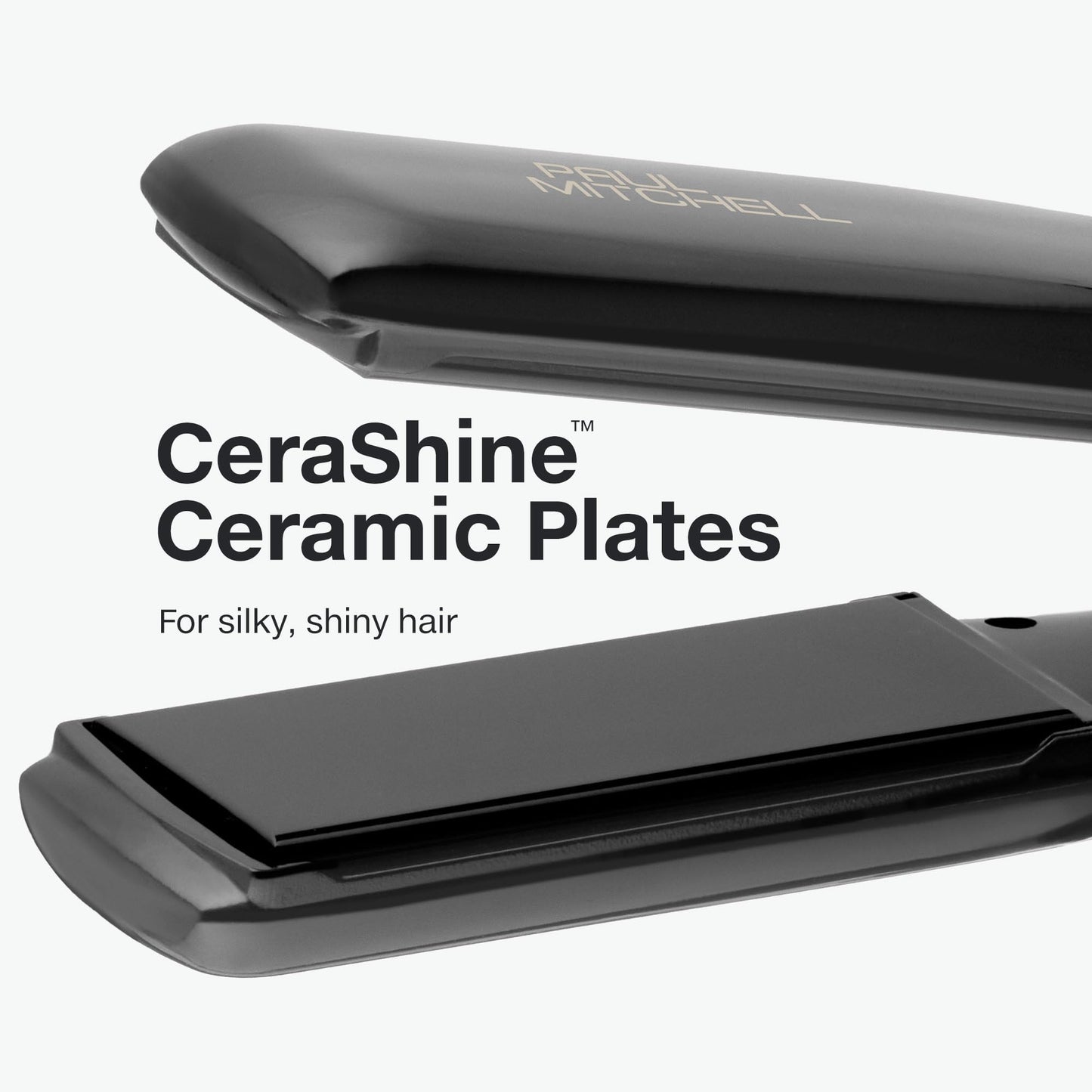 Smooth+ Ceramic Flat Iron – Adjustable Heat for Smoothing & Straightening