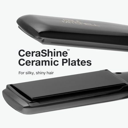 Smooth+ Ceramic Flat Iron – Adjustable Heat for Smoothing & Straightening