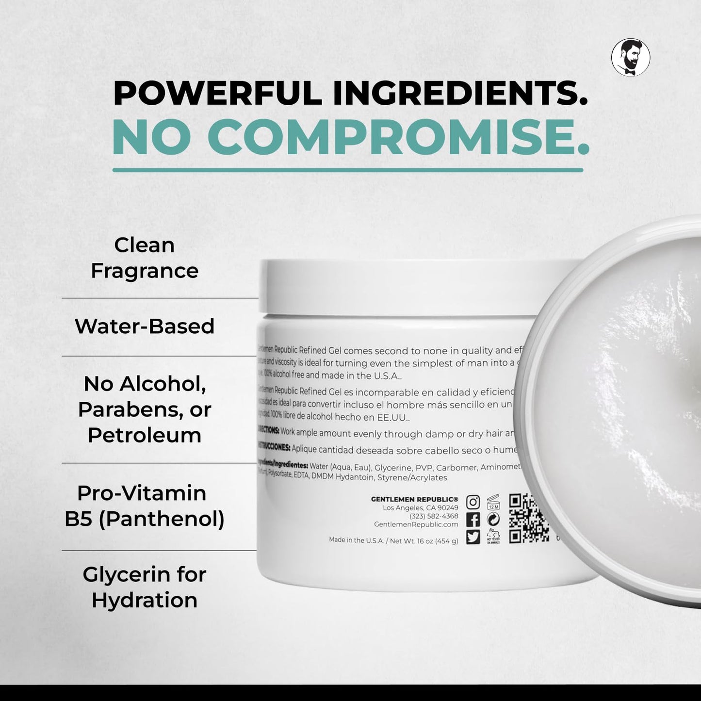 Gentlemen Republic Genuine Grooming Refined Gel