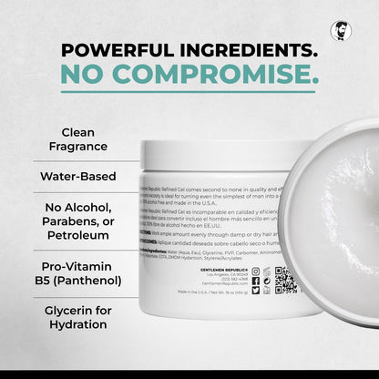 Gentlemen Republic Genuine Grooming Refined Gel