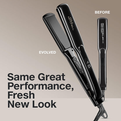 Smooth+ Ceramic Flat Iron – Adjustable Heat for Smoothing & Straightening