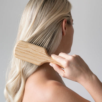 Rectangular Wooden Hair Brush